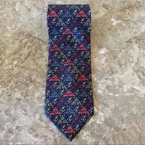 Bass Vintage Silk Floral 4” Tie